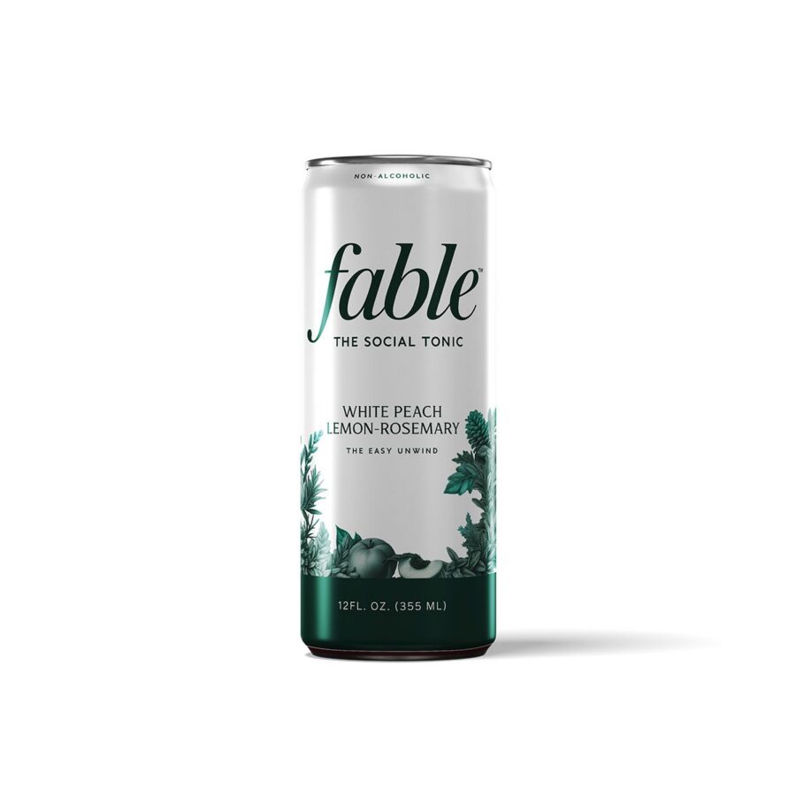 Fable White Peach Lemon Rosemary